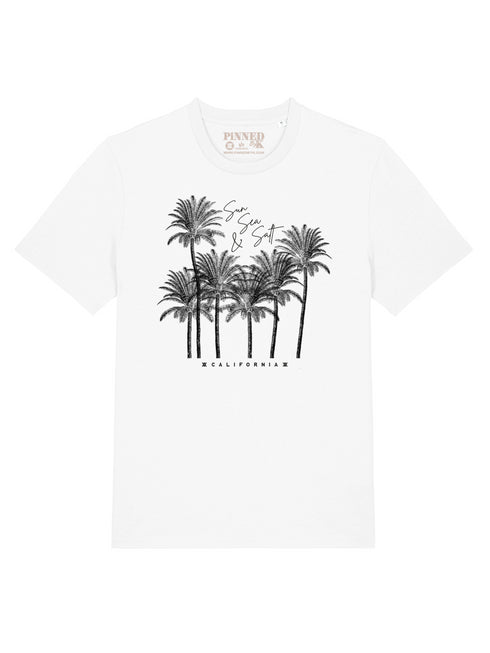 T-shirt Sun Sea & Salt Black - White